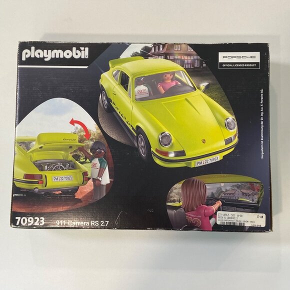 Playmobil Porsche Carrera RS 2.7 Toy Set 70923  39 Pc Collectible Model For Ages - Picture 2 of 15